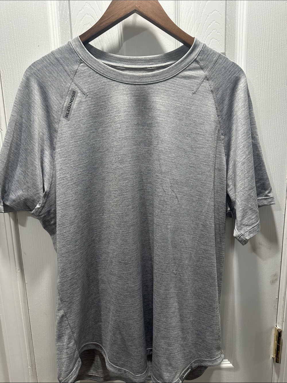 Men's Short-Sleeve Performance Tee — Gray